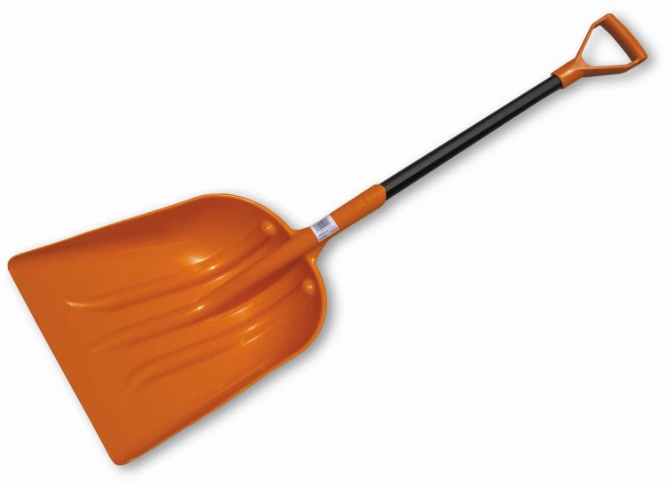 Szufla uniwersalna plastikowa z metalowym trzonkiem naklejka