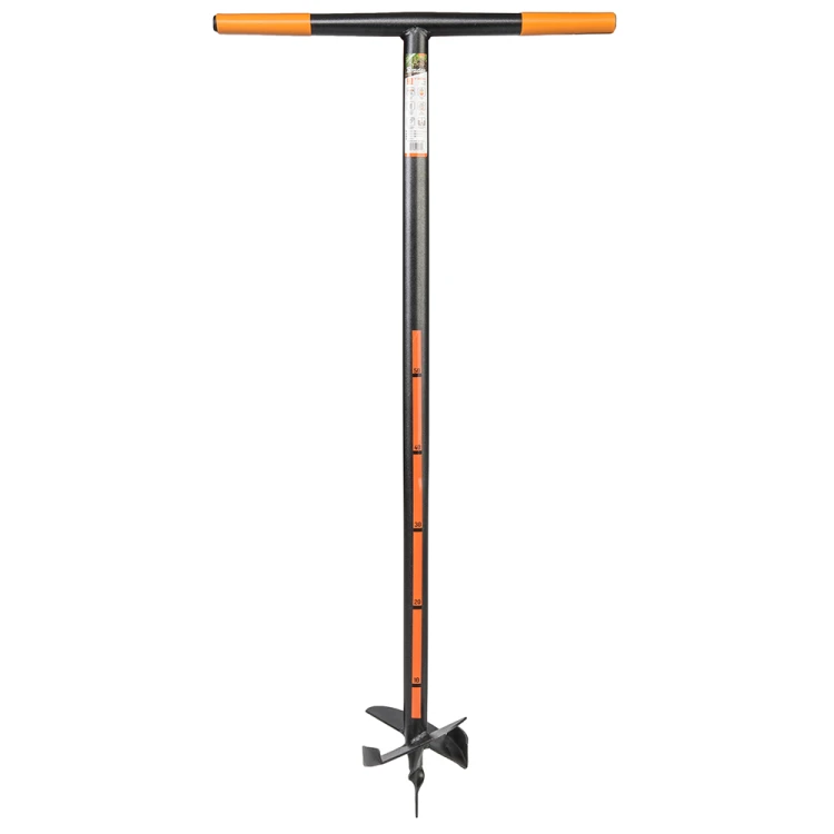 Świder hartowana głowica ze stali borowej / naklejka 15 cm