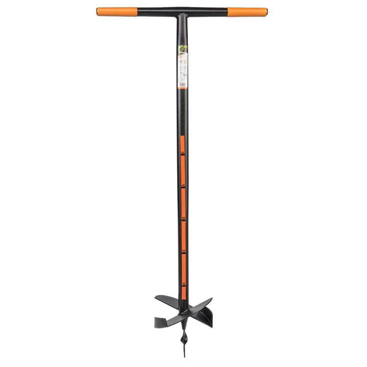 Świder hartowana głowica ze stali borowej / naklejka 20 cm